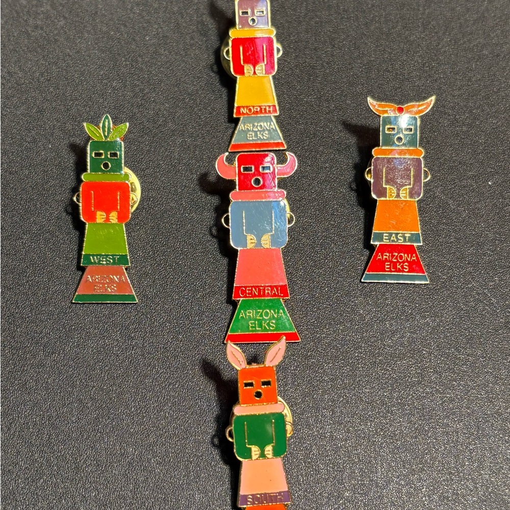 Rare Collection: Arizona Districts BPOE Elks Club Lodge Pins